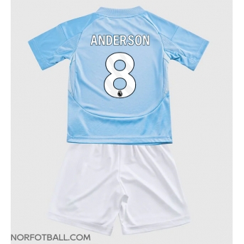 Billige Fotballdrakt Nottingham Forest Elliot Anderson #8 Replika Tredjedraktsett Barn 2024-25 Kortermet (med bukser)